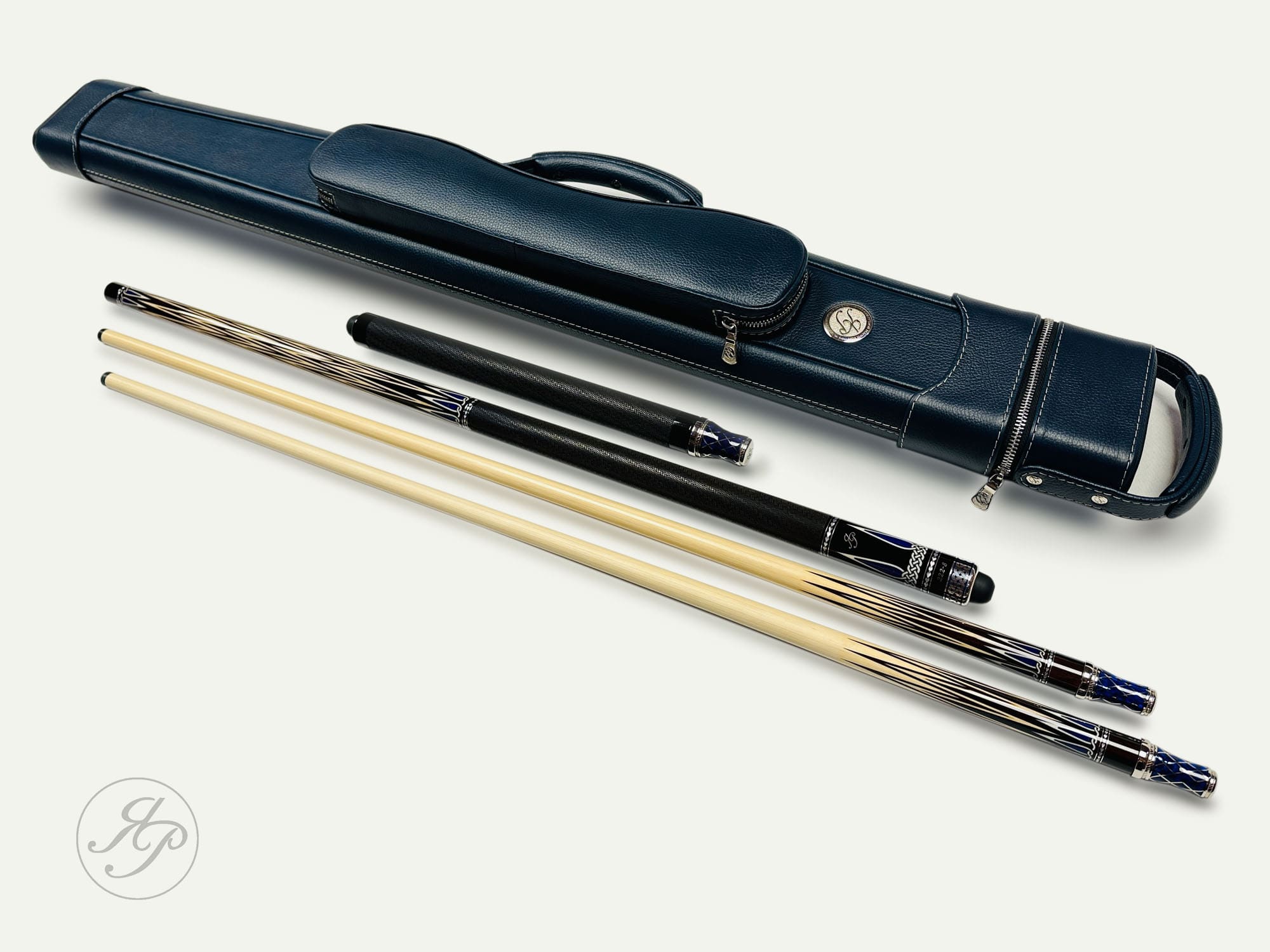 Кий ручной работы 222-8 из макассара