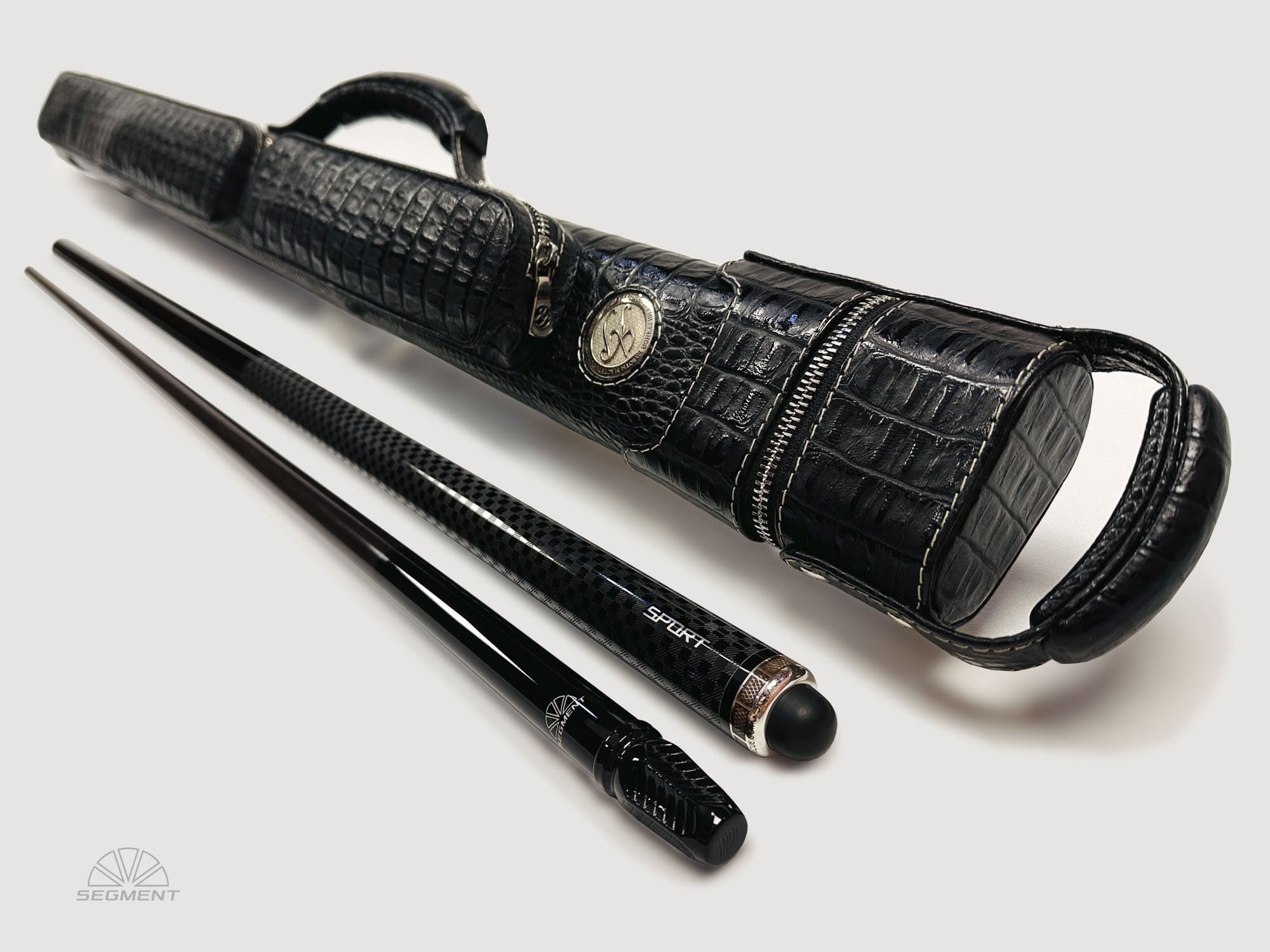 Бильярдный кий 035 с черным шафтом