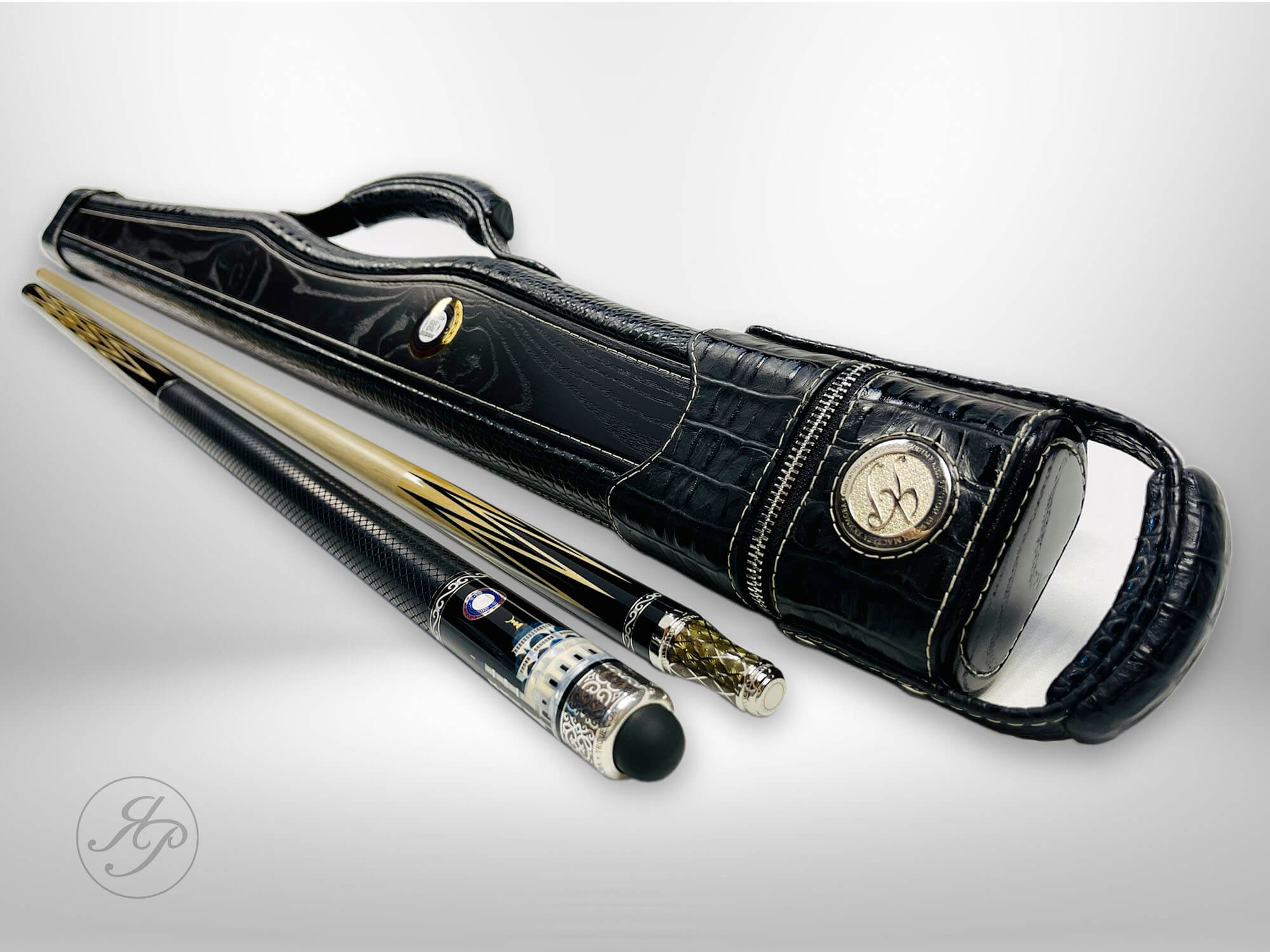 Кий ручной работы Из эбена с мечетью